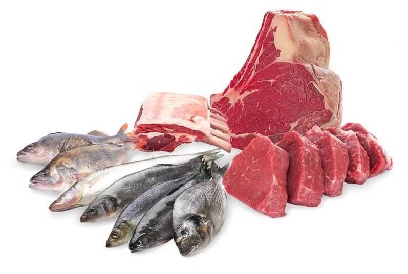 Meat and fish for the Ducan diet